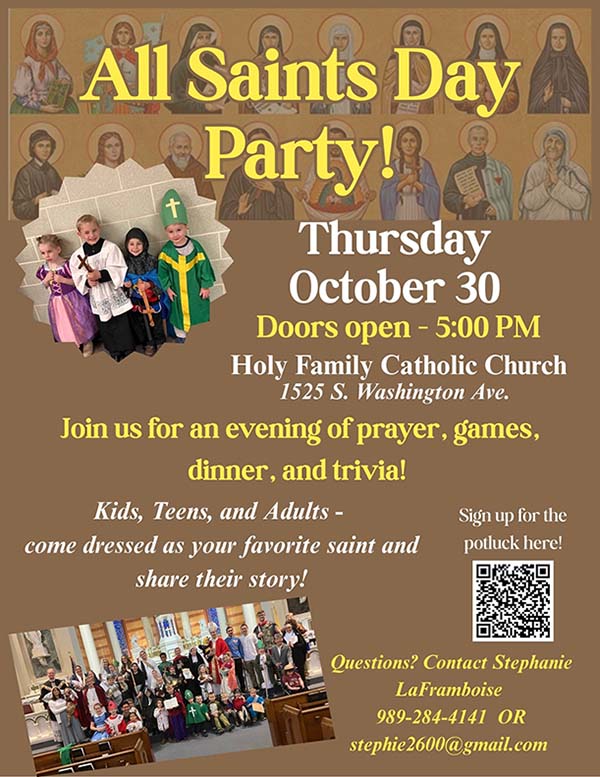 All Saints Day Party Flyer Image