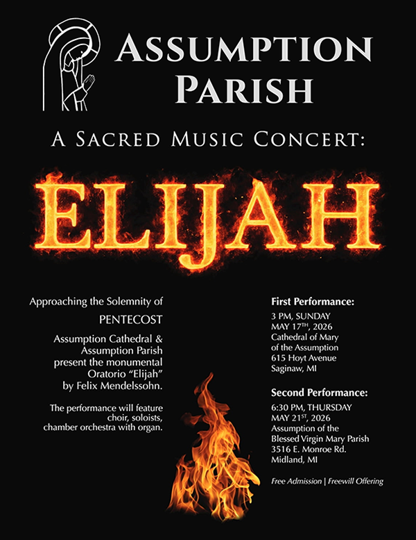 Elijah Flyer Assumption Parish image