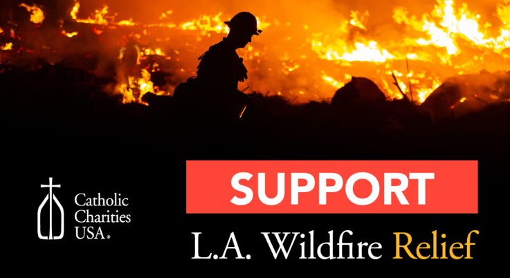 Catholic Charities USA LA Wildfire Relief image