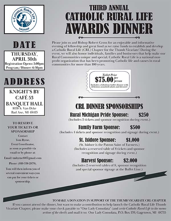 CRL Flyer Awards Dinner