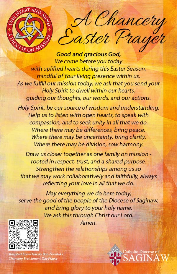 A Chancery Easter Prayer Poster image