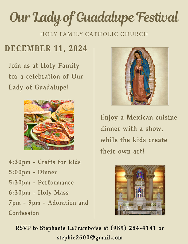 Our Lady of Guadalupe Festival Holy Family Parish