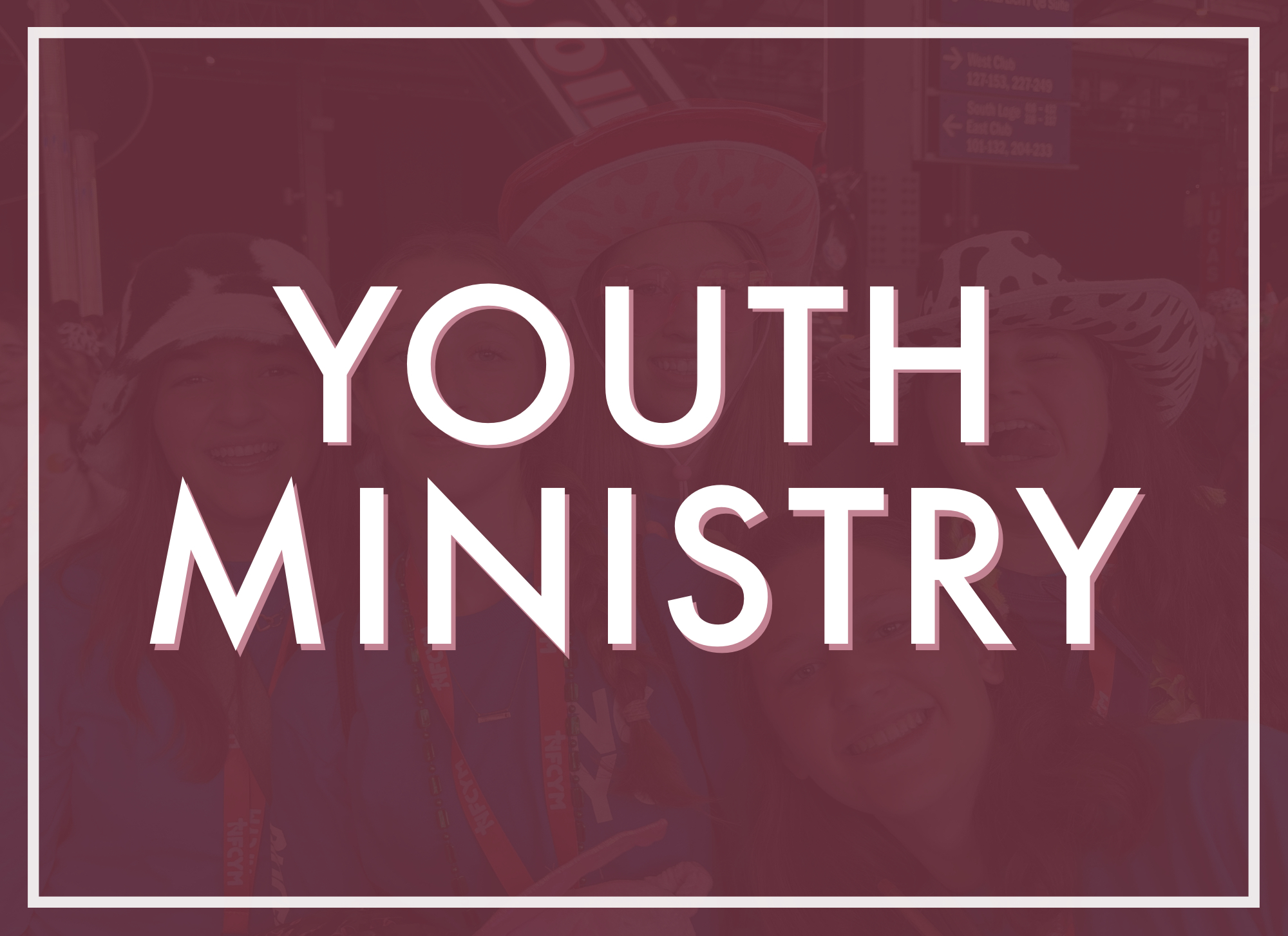 Youth Ministry Square Banner