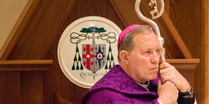 bishop with crosier