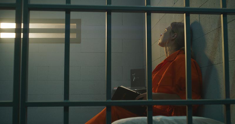 Female in prison