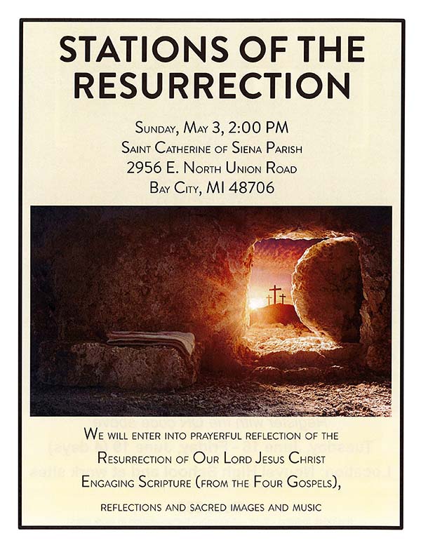 Stations of the Resurrection Flyer
