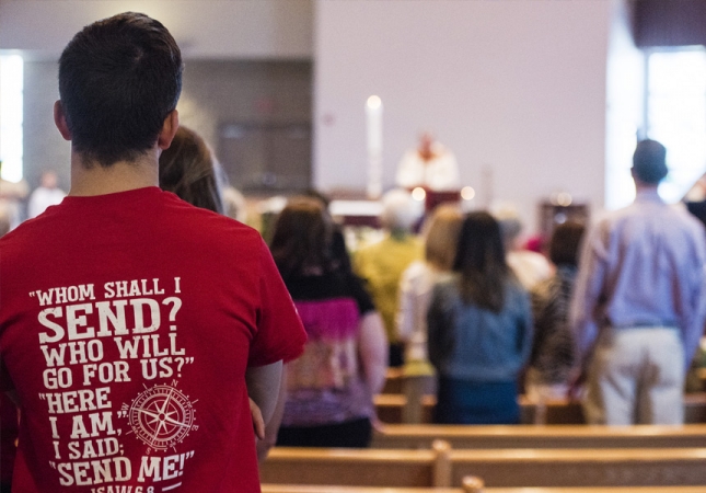 Mission Mass at St. Agnes Parish, Freeland