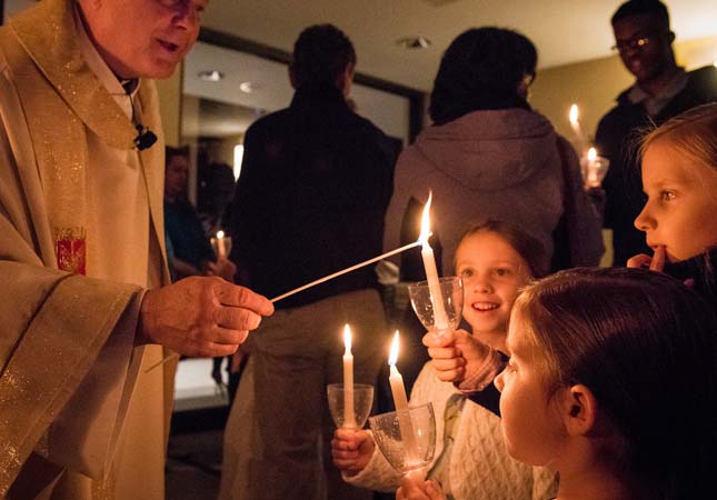 Easter Vigil Image From 2019