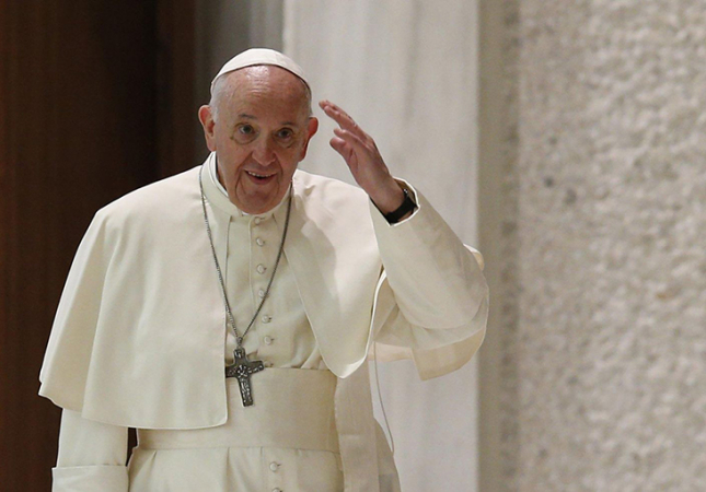 In Christ, great sinners can become great saints, pope says | Diocese ...