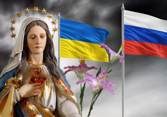 Sacred Heart of Mary Consecration Russia Ukraine