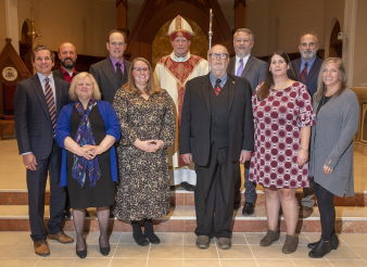 Bishop Gruss and Lay Ministers