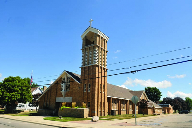 Sacred Heart Church Merrill Michigan