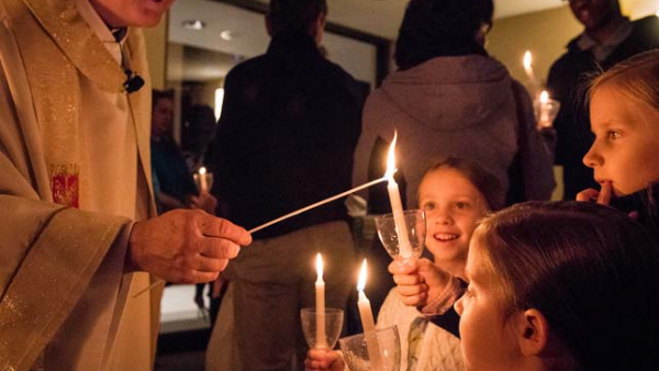 Easter Vigil Image From 2019