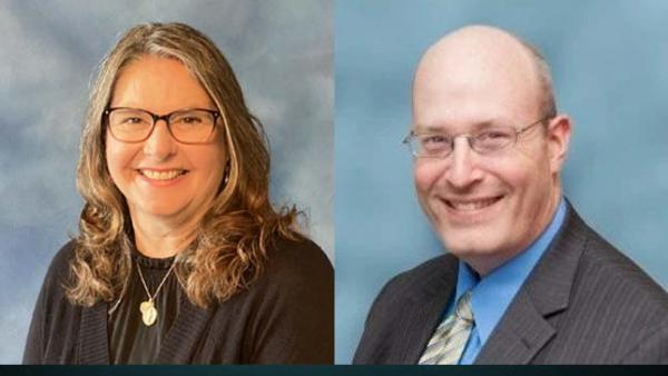 Kellie Deming and Mr. Stong