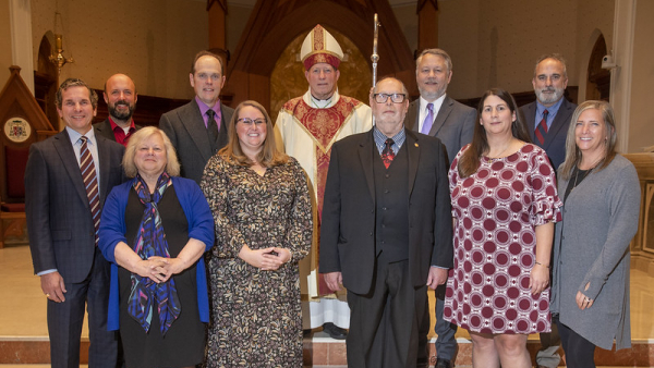 Bishop Gruss and Lay Ministers