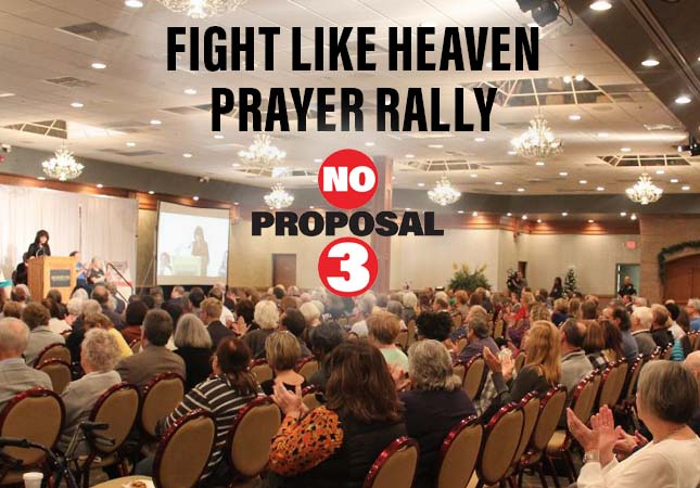 Fight Like Heaven Prayer Rally Crowd