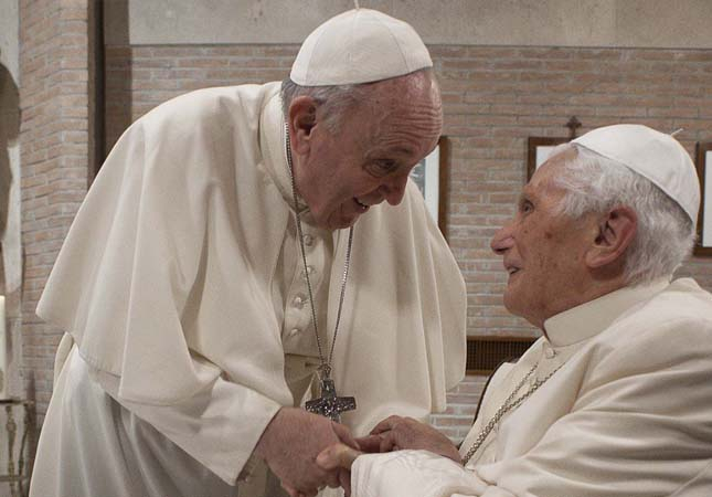 Pope Francis and Benedict