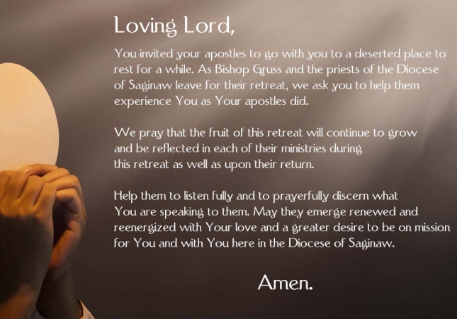 Prayer for Priest Retreat