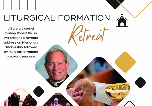 Image of Liturgical Formation Retreat Flyer