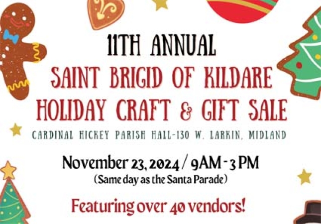 11th Annual St Brigid Holiday Craft Show November 23