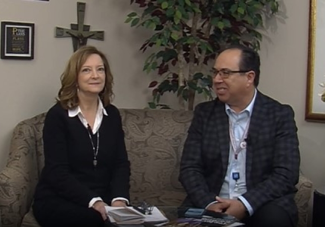 Stacey Trapani and John Gonzalez