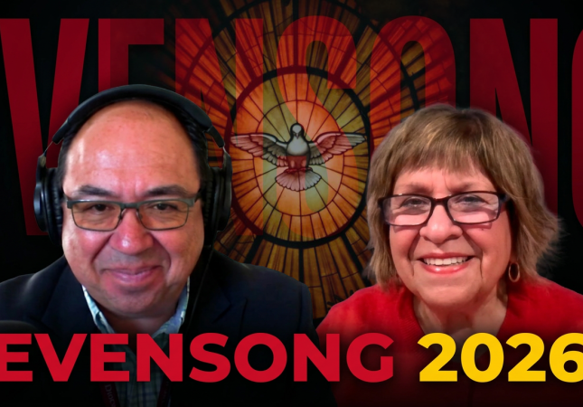 Evensong 2026 Podcast with John Gonzalez and Laura Bush