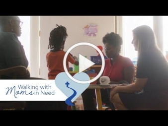 Walking with Moms video screen image