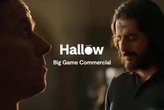 Hallow Super Bowl Ad Image