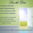 Save the Date Womens Retreat