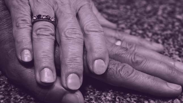 Couples Hands with Rings