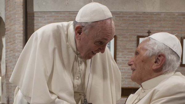 Pope Francis and Benedict