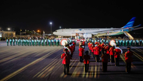 Papua New Guinea, during an official welcome ceremony for Pope Francis Sept. 6, 2024