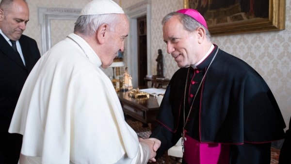Diocese of Saginaw - Pope Francis and Bishop Gruss