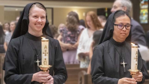 Sister Karoline Marie, RSM and Sister Joan Miriam, RSM